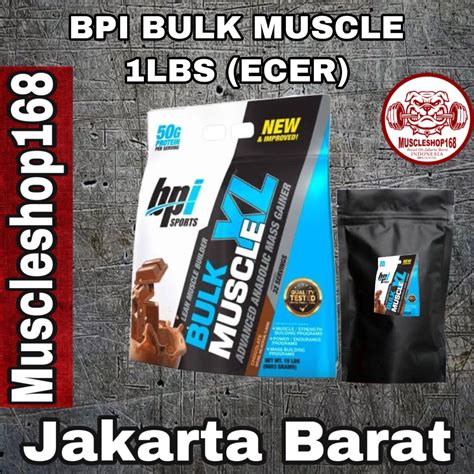 BPI Bulk XL Gainer BPI Bulk Muscle XL 5 7 Lbs 10 Lbs Lazada Indonesia