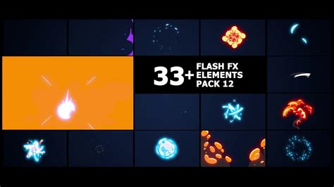 Flash Fx Elements Pack Effects Template SBV 347483719 Storyblocks