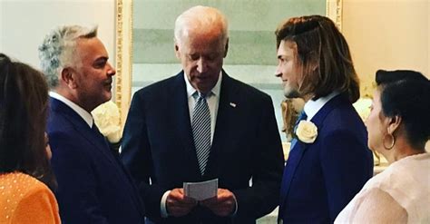 Joe Biden Officiates Gay Wedding For DNC Staffer PS News