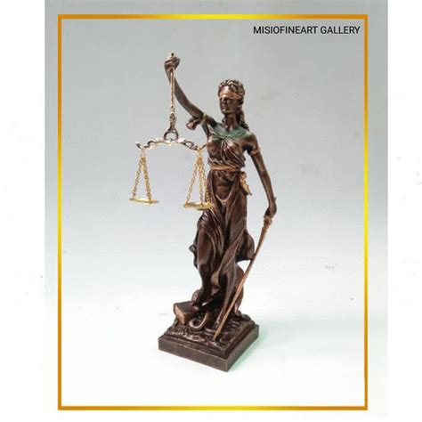 Jual Patung Dewi Keadilan Dewi Justitia Lady Of Justice Gold