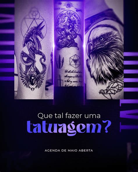 Social Media Est Dio De Tatuagem On Behance