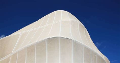 Fiberglass Architectural Fabric PTFE Roof For Facades MAGICAL