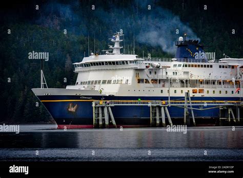 The Mv Kennicott Docked At The Sitka Alaska Marine Highway Terminal