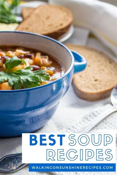 Best Fall Soup Recipes Walking On Sunshine Recipes