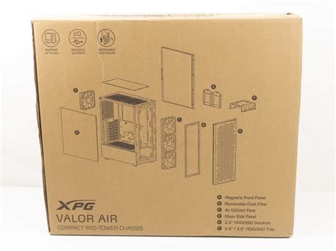 XPG Valor Air Review Packaging Contents TechPowerUp