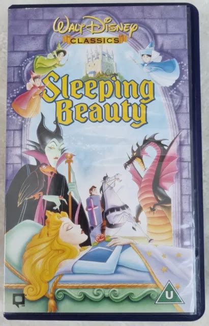 Sleeping Beauty Walt Disney Classics Vhs Video Cassette Tape Pal Vgc