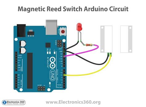 Interfacing Magnetic Reed Switch With Arduino Electronics 360