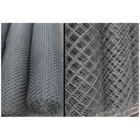 Galvanized Iron Gi Chain Link Fencing Jali Tata Brand Height