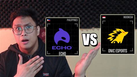 Knock Out Stage Day Echo Philippines Vs Onic Esports Indonesia