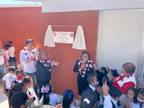 Entregan Obra De Infraestructura Educativa En La Primaria Leona Vicario