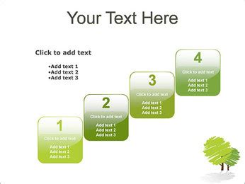 Green Trees PowerPoint Template & Backgrounds ID 0000000824 ...