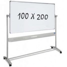 Whiteboard Verrijdbaar Dubbelzijdig Magnetisch X Cm