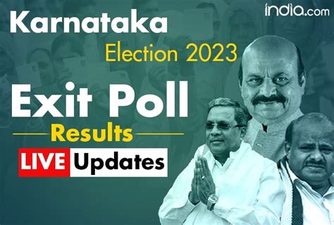 Karnataka Exit Poll 2023 Congress May Get 103 118 Seats BJP Just 79