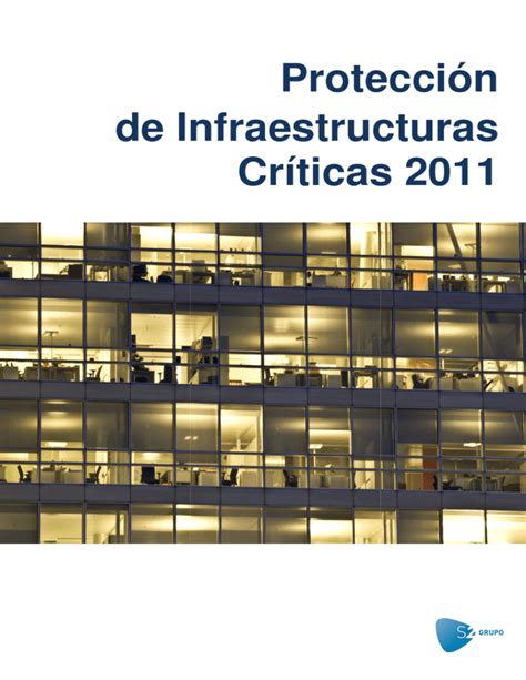 Informe Sobre Protección De Infraestructuras Críticas En