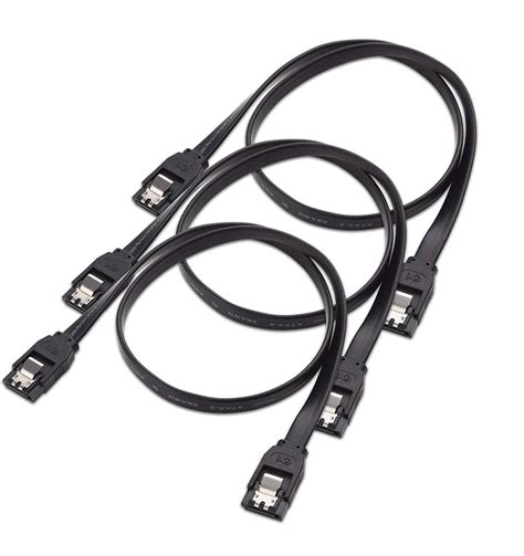 Cable Matters 3 Pack Straight Sata Iii 60 Gbps Sata Cable Sata 3