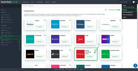 Oracle Recruiting Cloud Hackerrank Integration Setup Guide