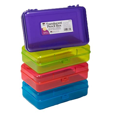 Pencil Box Translucent The School Box Inc