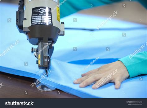 Electronic Cutter That Being Used Cutting Stock Photo 1719025216