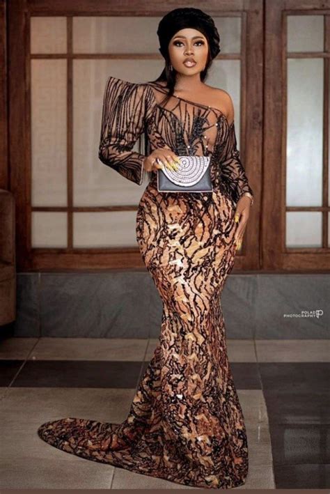 Gorgeous Gold Coloured Aso Ebi Styles You Should Consider Stylish Naija