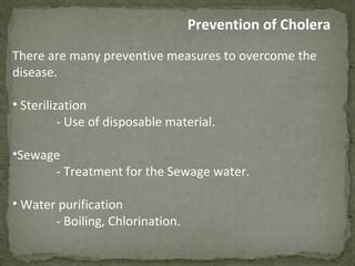 Cholera Ppt