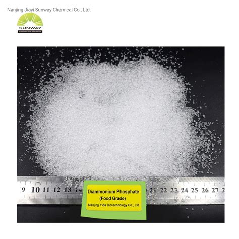 Food Grade Diammonium Phosphate Ammonium Hydrogen Phosphate DAP China