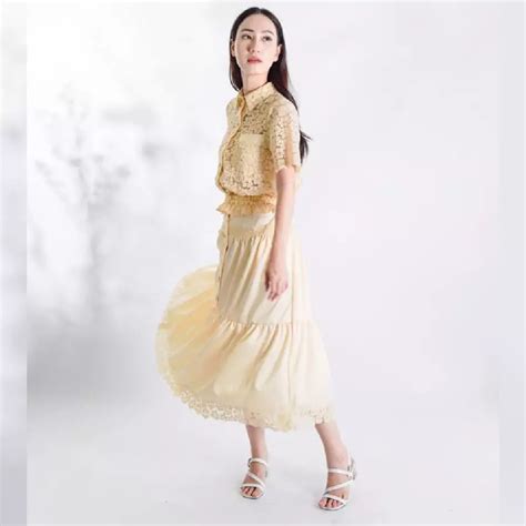 Jual Ayaco Ga In Midi Skirt Original 2023 ZALORA Indonesia