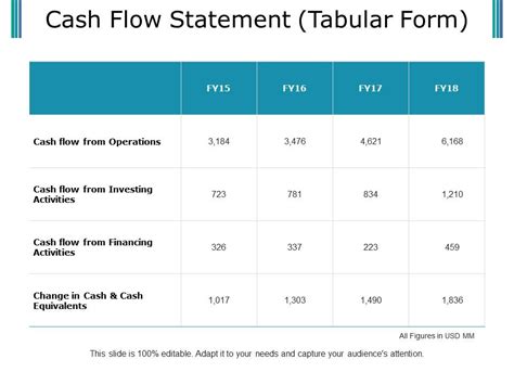 Cash Flow Statement Example Of Ppt Presentation Powerpoint Slides Diagrams Themes For Ppt