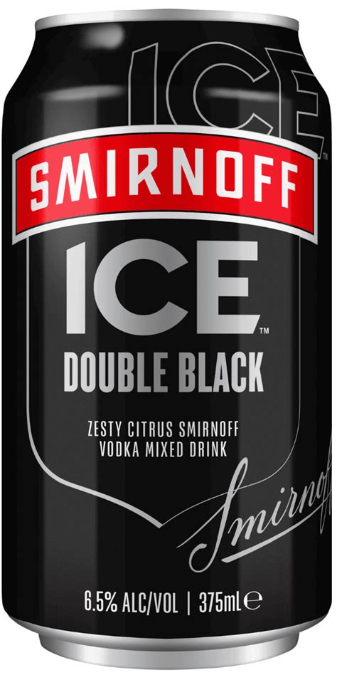 Smirnoff Ice Double Black Cans 24 X 375ml Carton Bayfield S