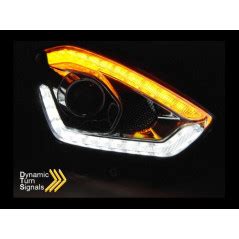 Phares Avant Tube Light SEQ Chrome Pour Suzuki Swift VI 2017