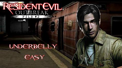 Resident Evil Outbreak File 2 Underbelly Gameplay Walkthrough No