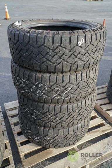 4 Goodyear Wrangler 27555r20 Tires Roller Auctions