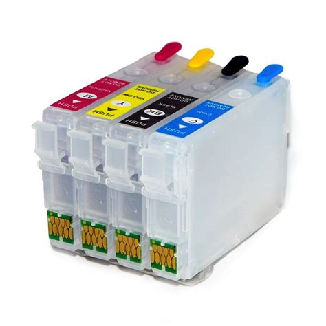 T04e Refill Ink Cartridge With Chip For Epson Workforce Wf 2831 Wf 2851