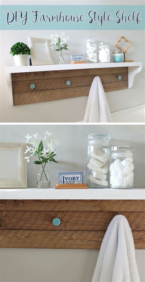 Ideas For Farmhouse Easy Diy Farmhouse Shelves