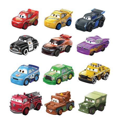 Coches De Juguete Surtidos Minicoches Cars Disney Mattel El Corte