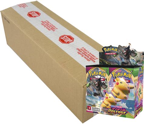 Pokemon Booster Case 6 Sealed Booster Boxes Sword And Shield Vivid