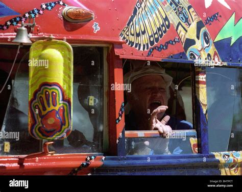 Ken Kesey In His Merry Prankster Bus Furthur The Pignic At Wavy Gravy