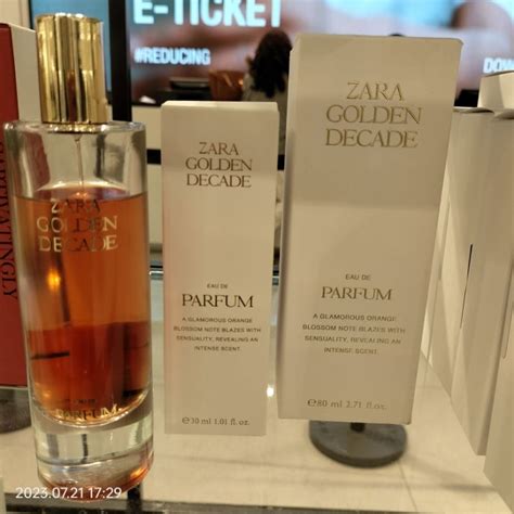 Jual PARFUM ZARA GOLDEN DECADE 80ML Shopee Indonesia