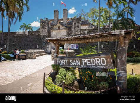 Fort San Pedro Stock Photo Alamy