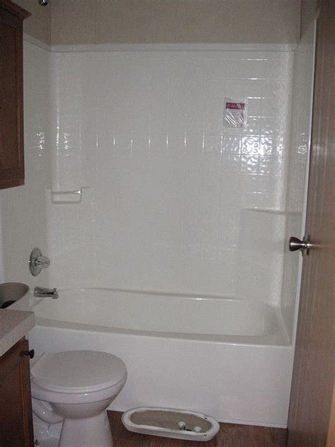 One-piece tub/shower combo | Tub shower combo, One piece tub shower ...