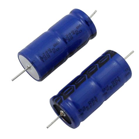 5 x Condensador electrolítico axial 2200µF 40 V Condensador