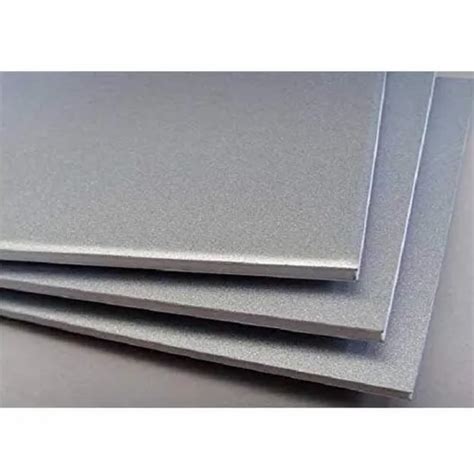 Silver Rectangular Aluminium Sheet Thickness Mm At Rs