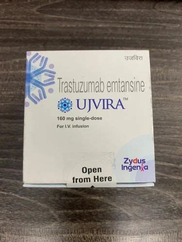 Trastuzumab Ujvira 160Mg Injection ZYDUS Vial 220 Mg At Rs 8000