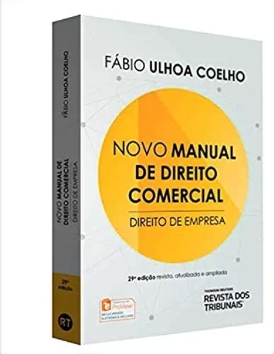 Manual De Direito Comercial Rt 29ed MercadoLivre