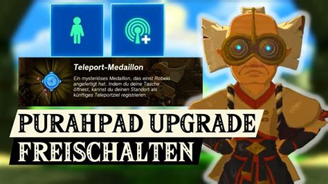 Teleport Medaillons Sensor Pfad Des Helden Freischalten In Zelda