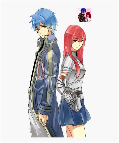 Erza Scarlet X Jellal Fernandes, HD Png Download - kindpng