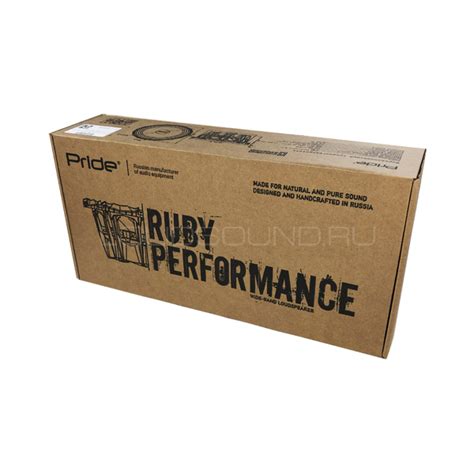 Pride Ruby Performance 6,5 4Ом | Среднечастотный эстрадный динамик ...