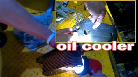 Replace Oil Cooler Cummins 6ct Diesel Engine All About Oil Cooler On Cummins Youtube