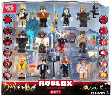 Roblox Series 5 Yellow Gold Blind Box Toys Figures1 2 3 4 Exclusive