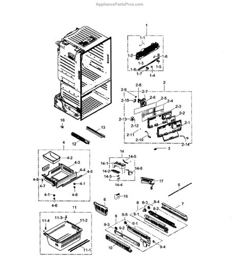 Samsung Rf260beaesr Parts Diagram