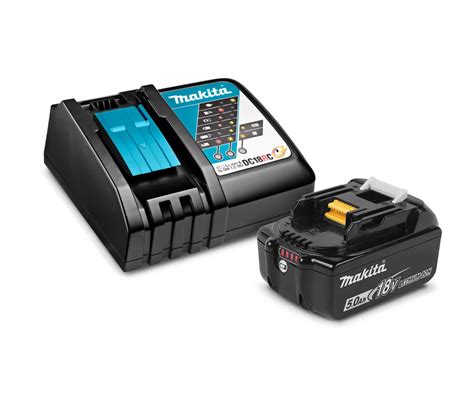 Makita Zestaw zasilający 18V 1 x akumulator 5 Ah BL1850B 1 x